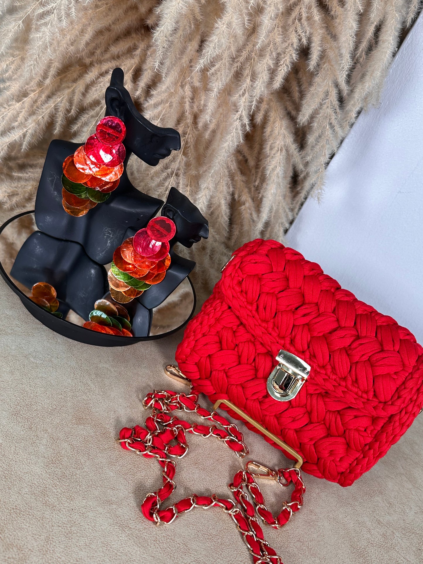 Botanical Gardens Crochet Handbag