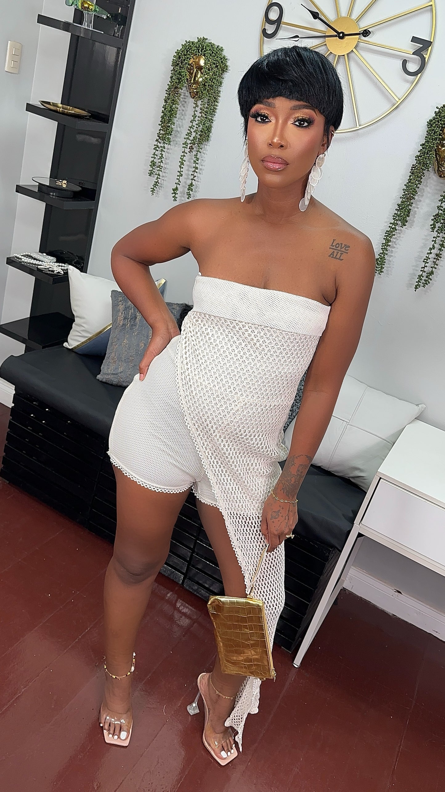 Ibiza Crochet Romper