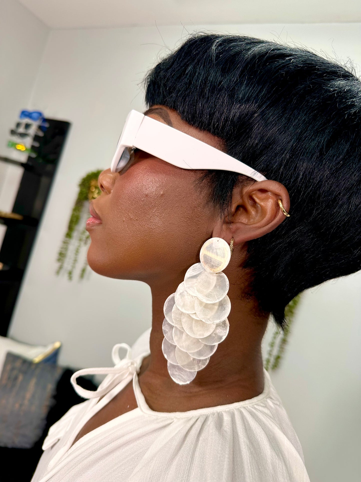 Seaside Dinner Drop Earrings