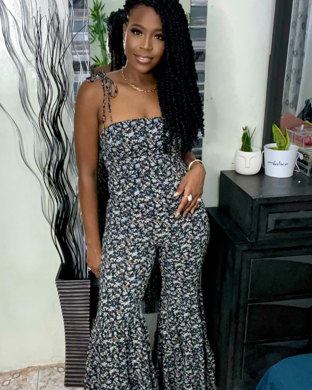 Ariel Floral Jumpsuit