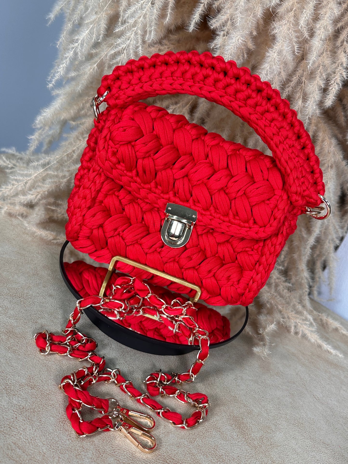 Botanical Gardens Crochet Handbag
