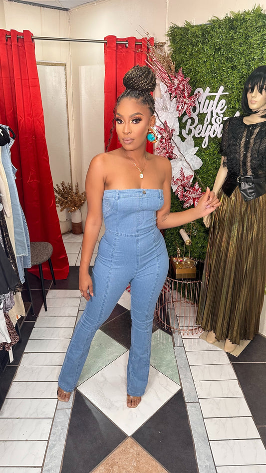 Darling Denim Jumpsuit