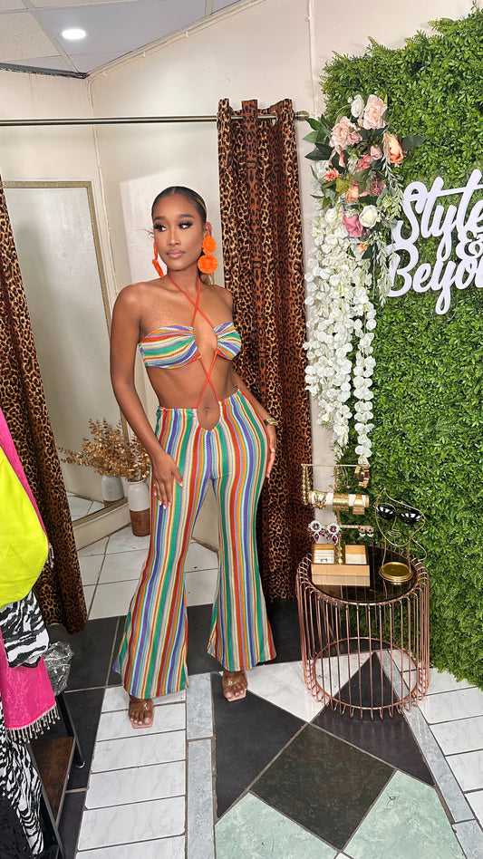 Rolling With The Stripes Jumpsuit
