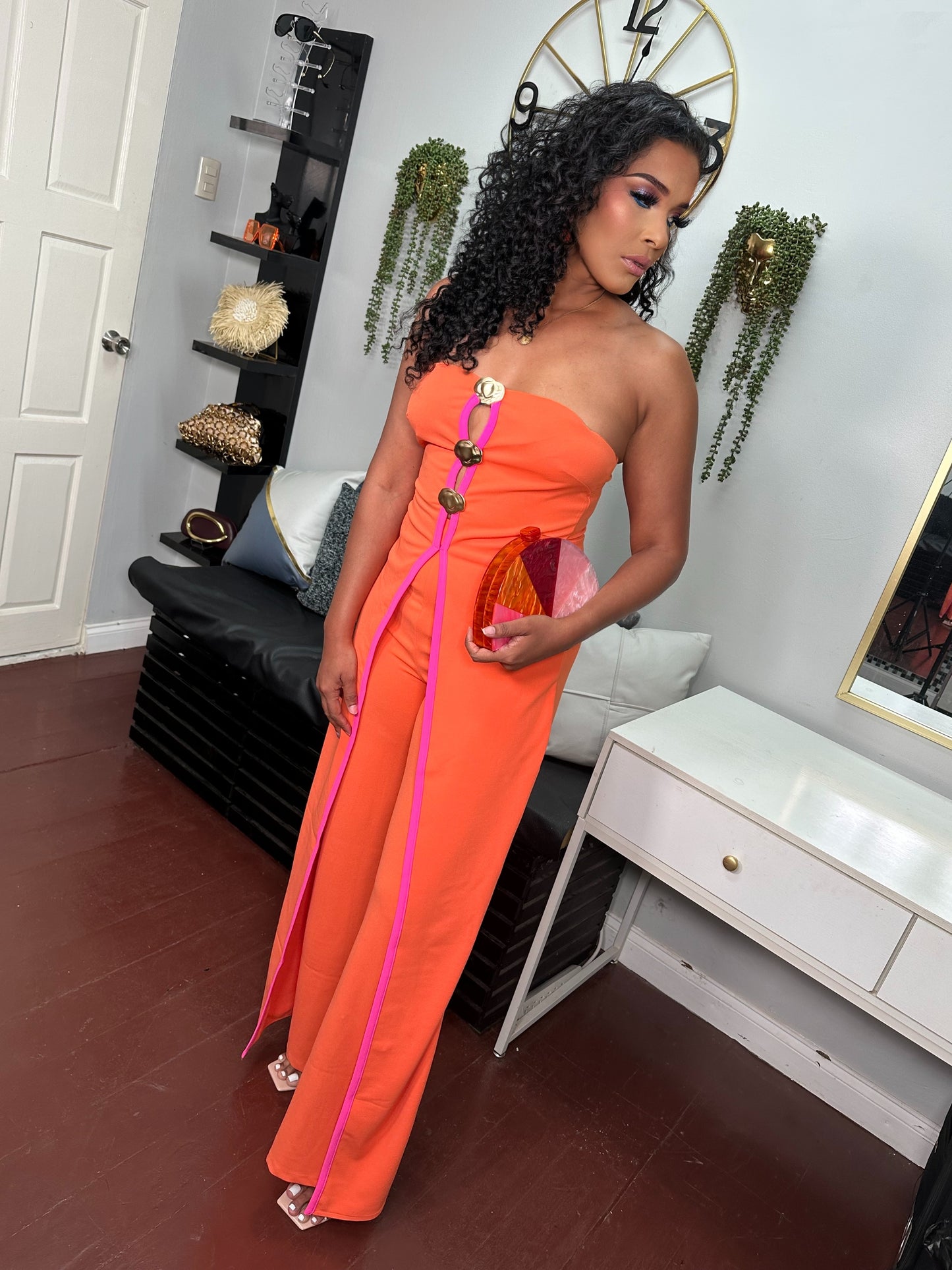 Santorini Sunset Jumpuit