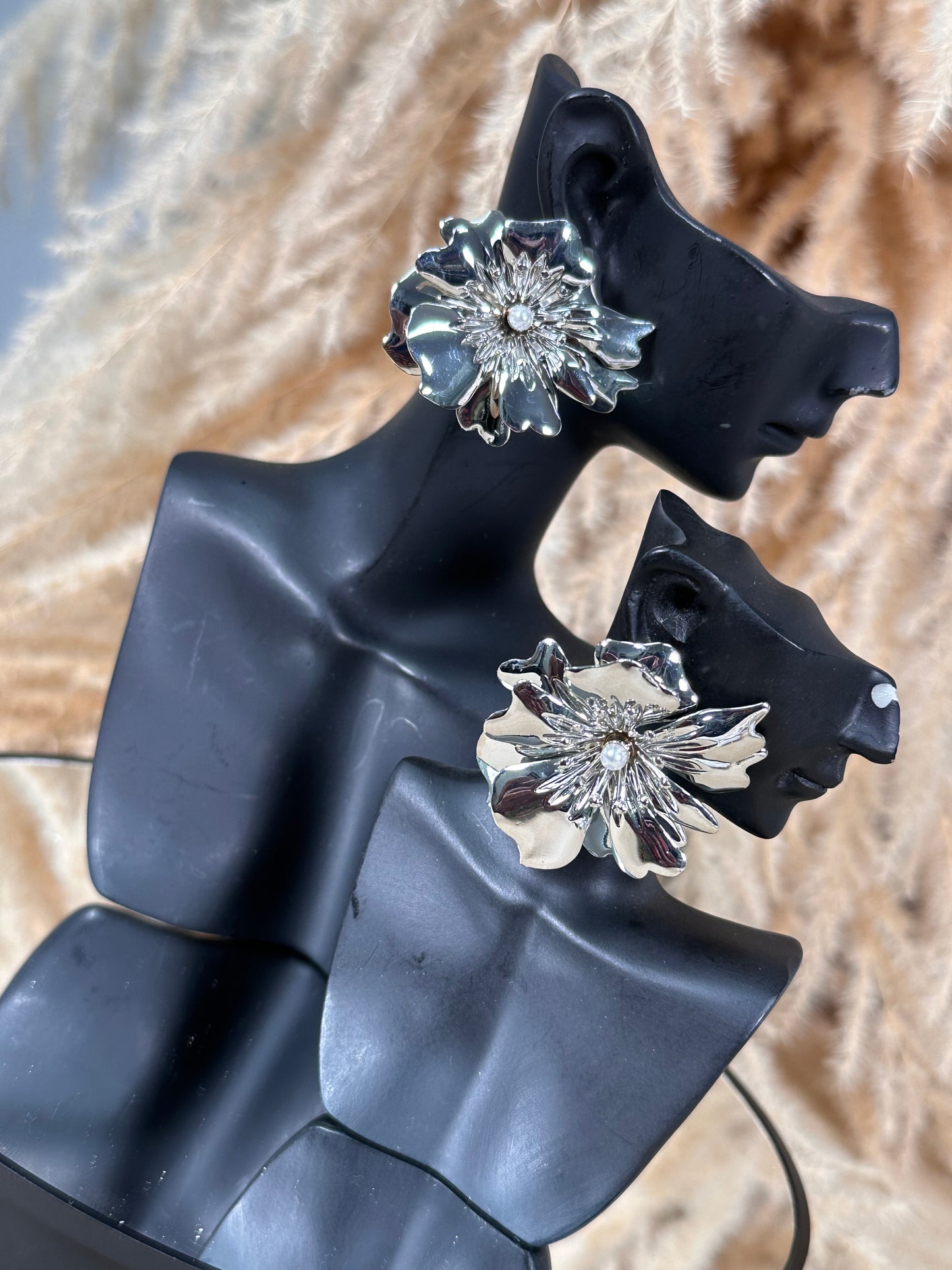 Soft Stem Statement Earrings