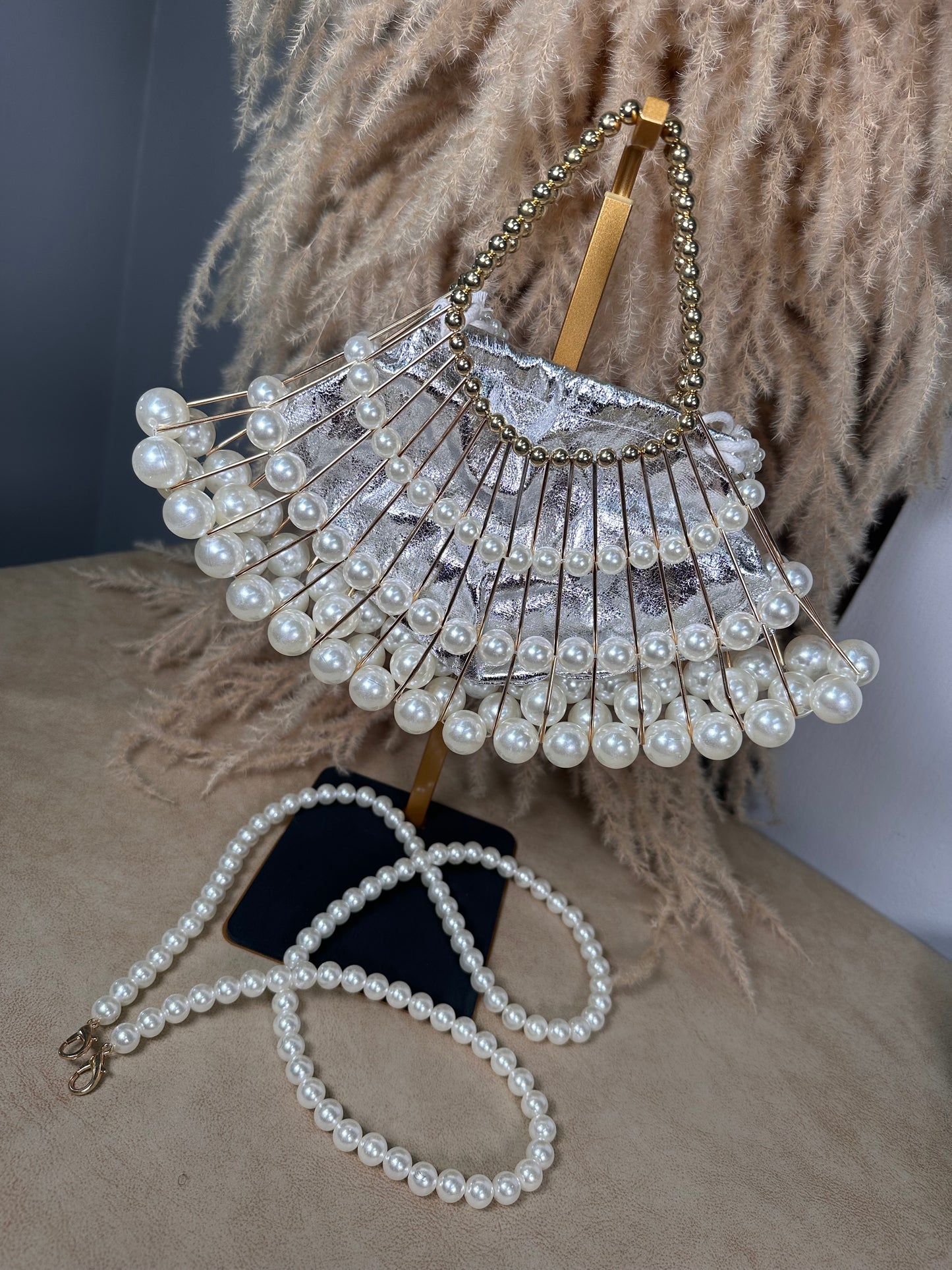 Pearl Mosaic Handbag