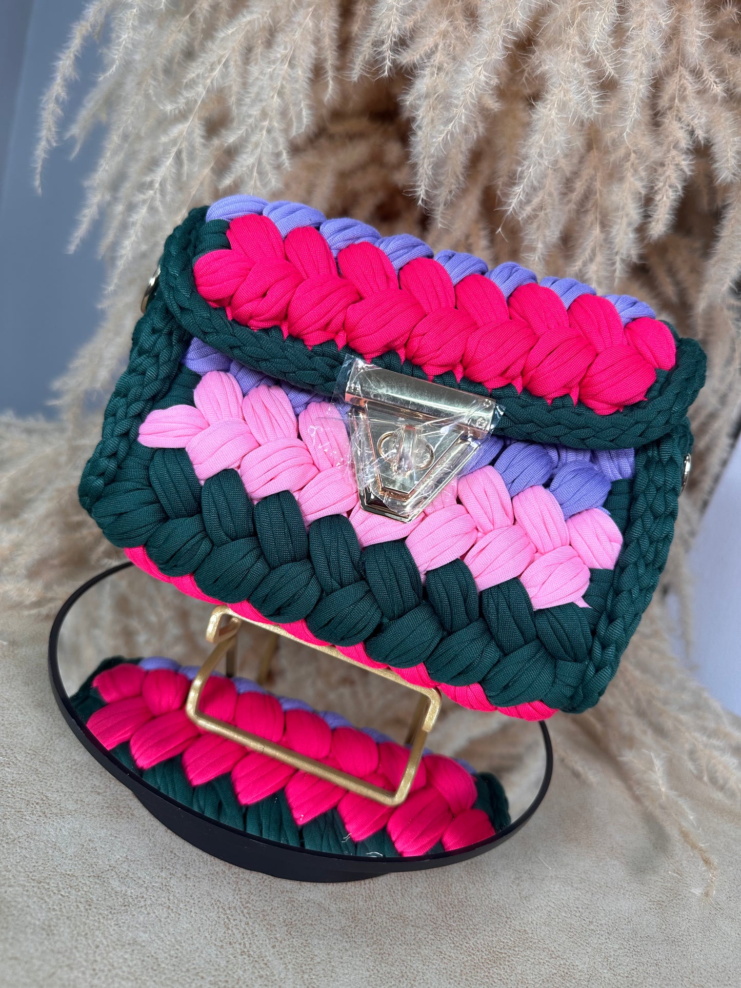 Botanical Gardens Crochet Handbag