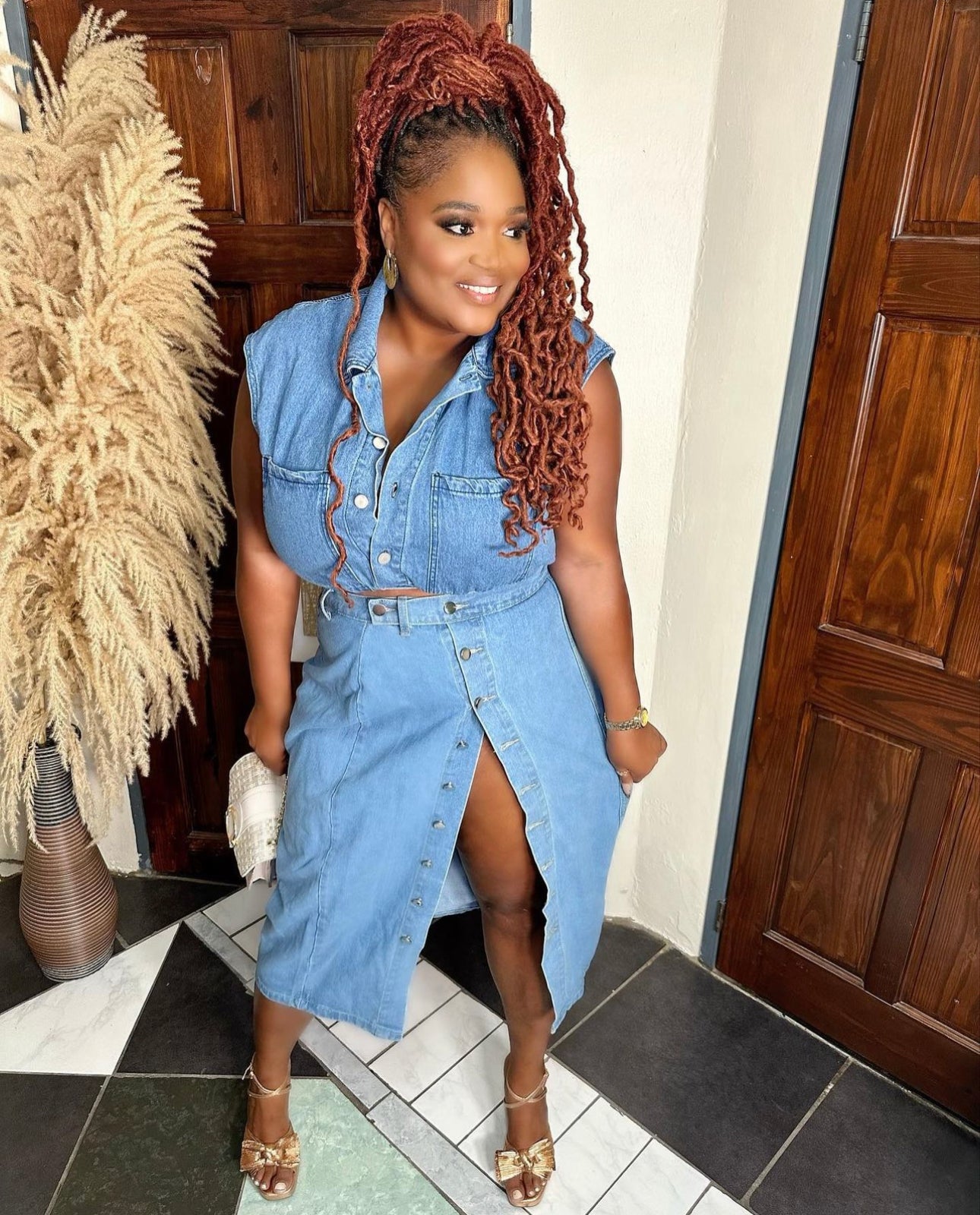 Diva Denim Skirt
